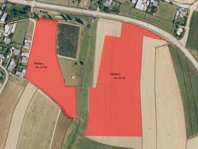 Verkauf von landwirtschaftlichen Flächen, Ackerland (Bild vergrößern)