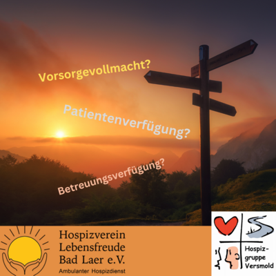 Vorsorge am Lebensende (Bild vergrößern)