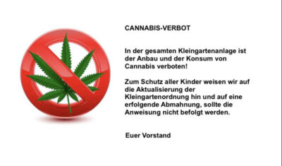 Cannabis im Kleingarten