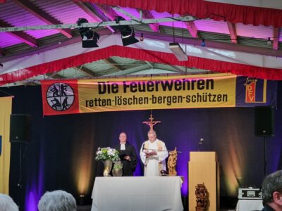 Floriansgottedienst 2024 in Hügelsheim