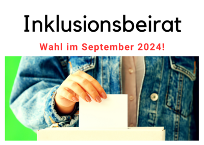 Wahlen des Inklusionsrates Stadt Kaiserslautern finden im September 2024 statt! (Bild vergrößern)