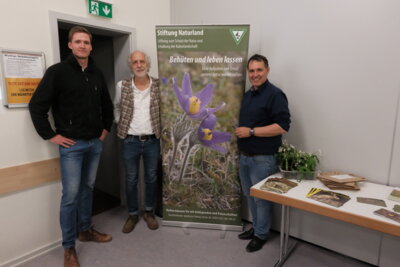 (von links) Johannes Knab, Manfred Geis und Michael Göllner (Vorsitzender)