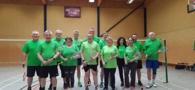FSG Hansa´79 neues Gruppenfoto der Badminton Abteilung