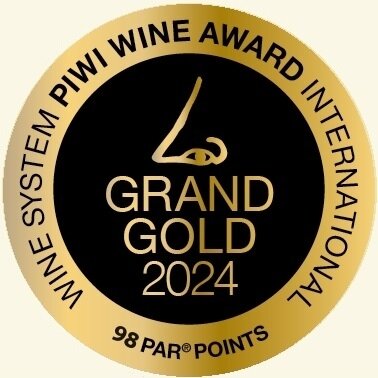 Großes Gold beim PIWI Wine Award Intern. (Bild vergrößern)