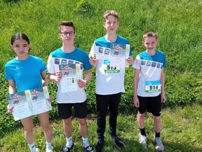 Foto zur Meldung: Sportlicher Vatertag für Leichtathleten