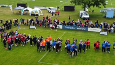 DFB-Kinderfußballtour in Neuruppin - die neuen Spielformen