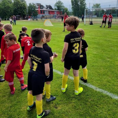 Derby im Fußball-3-Turnier für unsere #FSVG (Bild vergrößern)