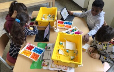 Meldung: Programmieren mit Lego Spike