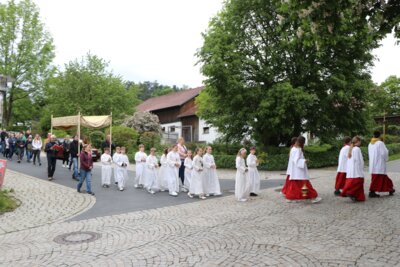 Foto zur Meldung: Flurprozession durch unseren Ort