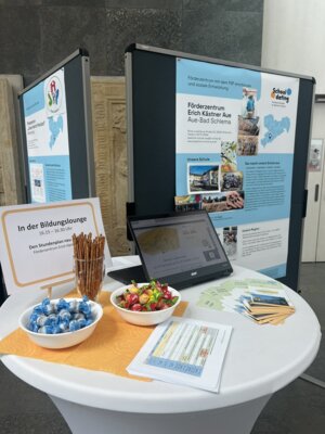 Unser Stand auf der Schulmesse in Leipzig (Bild vergrößern)