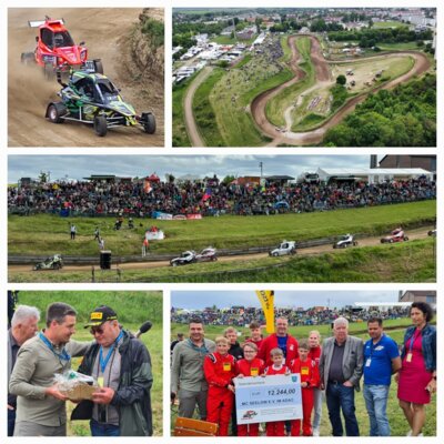 Voller Erfolg bei Autocross EM in Seelow (Bild vergrößern)