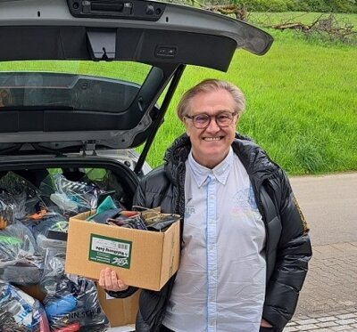 Erneut deutlich über 3.000 Brillen für den guten Zweck gesammelt. (Bild vergrößern)