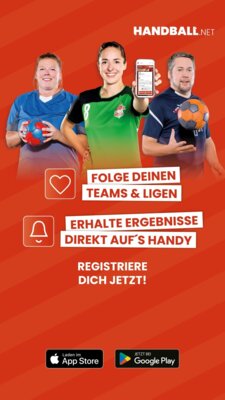 Folge deinen Teams auf handball.net und erlebe das Saisonfinale in jeder Liga! (Bild vergrößern)