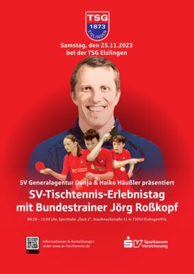 Tischtennis Bundestrainer in Eislingen: Alle Infos (Bild vergrößern)