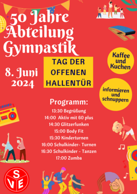 Meldung: 50 Jahre Gymnastikabteilung