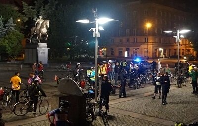 Nachtfahrt von Stettin