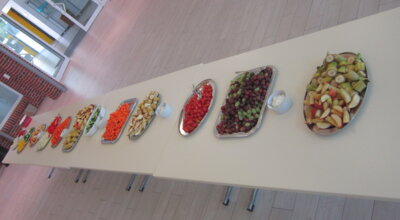 Gesunder Pausensnack Klasse 1b