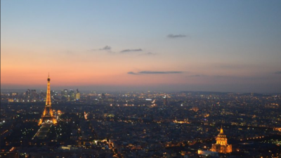Stadt Paris (Luftaufnahme) (Bild vergrößern)