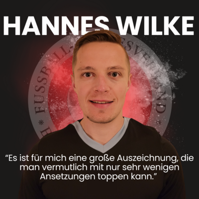 Der Mann mit der Pfeife: Hannes Wilke im Exklusiv-Interview vor dem großen Spiel