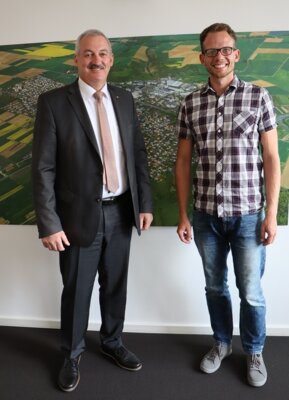 Neuer Mitarbeiter im Rathaus