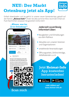 Der Markt Ortenburg jetzt als App