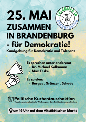 Link zu: Kundgebung für Demokratie und Toleranz am 25. Mai