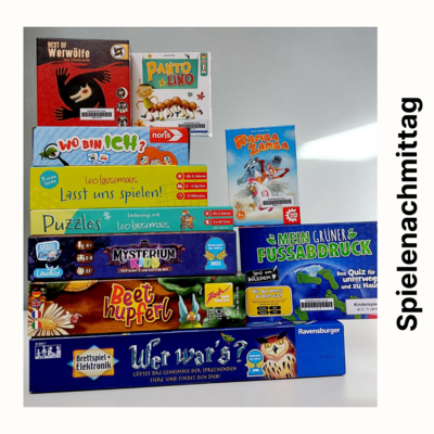 Spielenachmittag in der Bibliothek