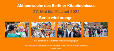 Aktionswoche Kitabündnis Berlin