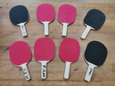 Projekt - Wie baue ich mir eine Tischtenniskelle?