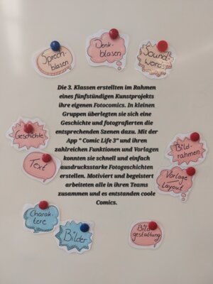 Kunstprojekt Klassen 3a/b