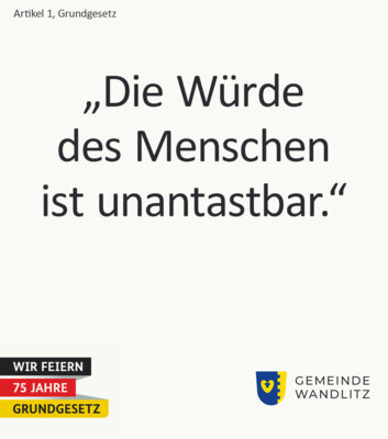 Foto zur Meldung: 75 Jahre Grundgesetz – Fundament unserer Demokratie