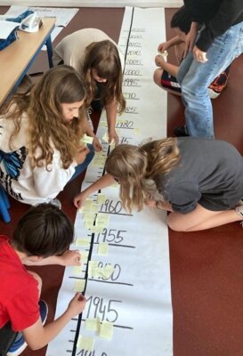 Projekttag "Krieg und Frieden", Klasse 6