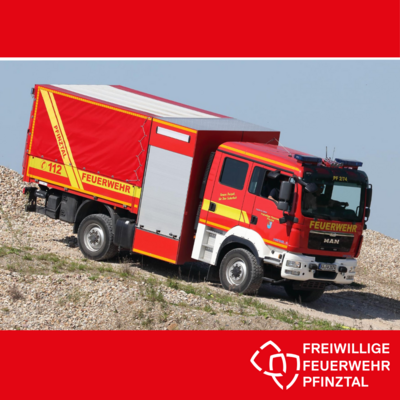Fahrertraining mit allradgetriebenen Einsatzfahrzeugen (Bild vergrößern)