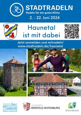 STADTRADELN und SCHULRADELN im Landkreis Hersfeld-Rotenburg – Haunetal ist mit dabei (Bild vergrößern)