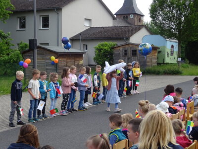 Sommerfest in der Kath. Kita Kinderarche Kunterbunt in Bimbach