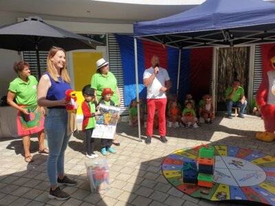 Foto zur Meldung: Kita „Storchennest“ in Boblitz als erste Kita im Landkreis OSL mit dem Gütesiegel „Bewegungskita“ ausgezeichnet
