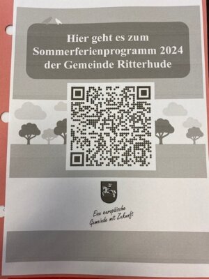 Foto zu Meldung: Kinder-Ferienprogramm der Gemeinde Ritterhude