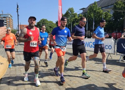 Laager Ausdauersportler beim 10 Kilometer-Lauf. Foto: SC Laage