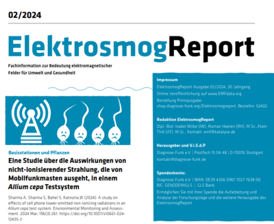 Thema: Mobilfunkstrahlung (Bild vergrößern)