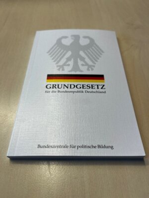 Foto Buch vom Grundgesetzt: privat