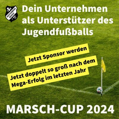 Meldung: MARSCH-CUP 2024 - Jetzt Sponsor werden!