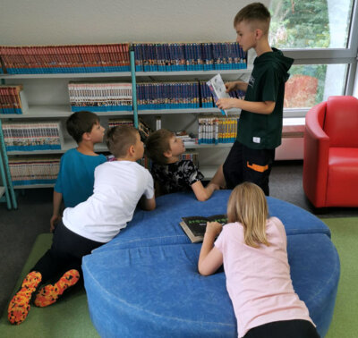 Bibliotheksbesuch Klasse 3