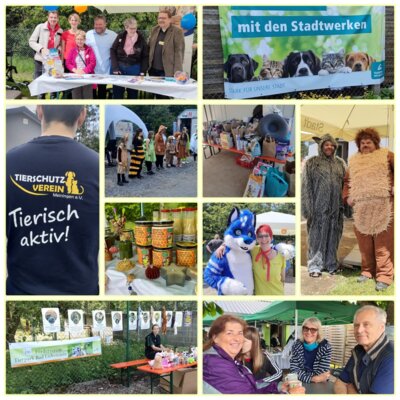 Vielen Dank, liebe Tierfreunde, für ein wunderbares Fest! (Bild vergrößern)