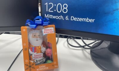 Schokolade vom Nikolaus (Bild vergrößern)