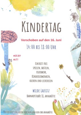 Kindertagsfest in Annahütte verschoben