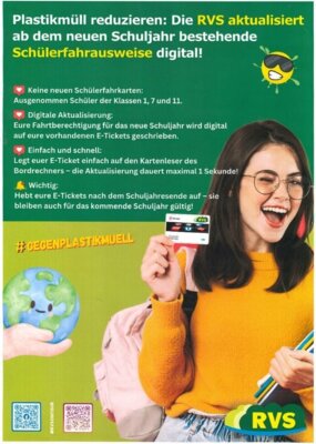 Informationen zum SchülerInnenverkehr (Bild vergrößern)
