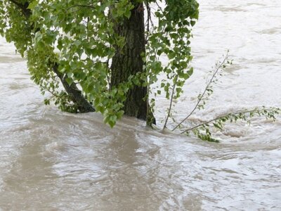 Informationen zur möglichen Hochwassersituation (Bild vergrößern)