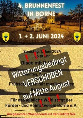 4. Brunnenfest in Borne