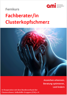 Link zu: Fernkurs "Fachberater/in Clusterkopfschmerz" - ein Fernlehrgang für pharmazeutisches Fachpersonal