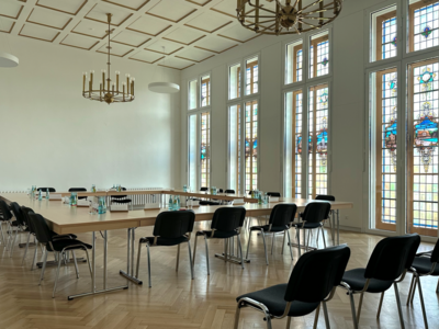 Im Ratssaal finden die Sitzungen des Stadtrates statt. (Bild vergrößern)